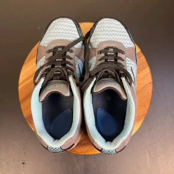 KURU Quantum Blue Gray Shoes Sneakers Comfort Womens Size 8.5 Wide - Picture 6 of 10